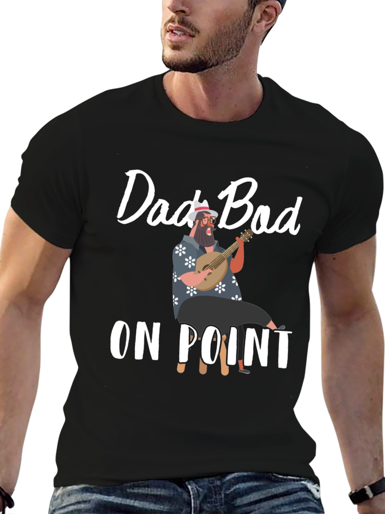 Dad Bod On Point Graphic T-Shirt
