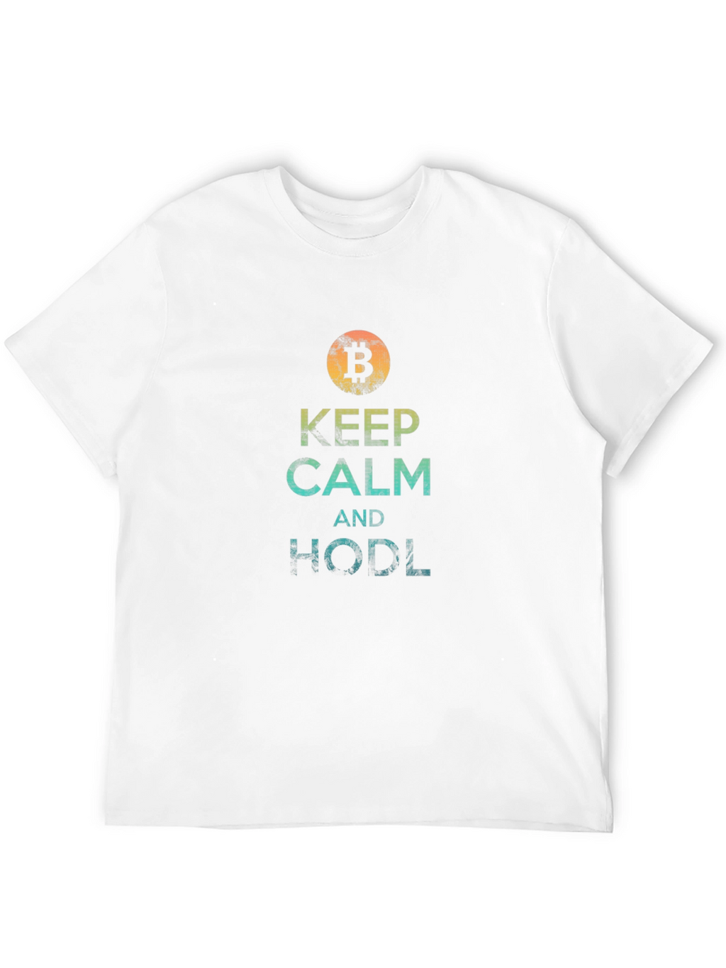 Bitcoin HODL T-Shirt - Keep Calm Crypto Tee