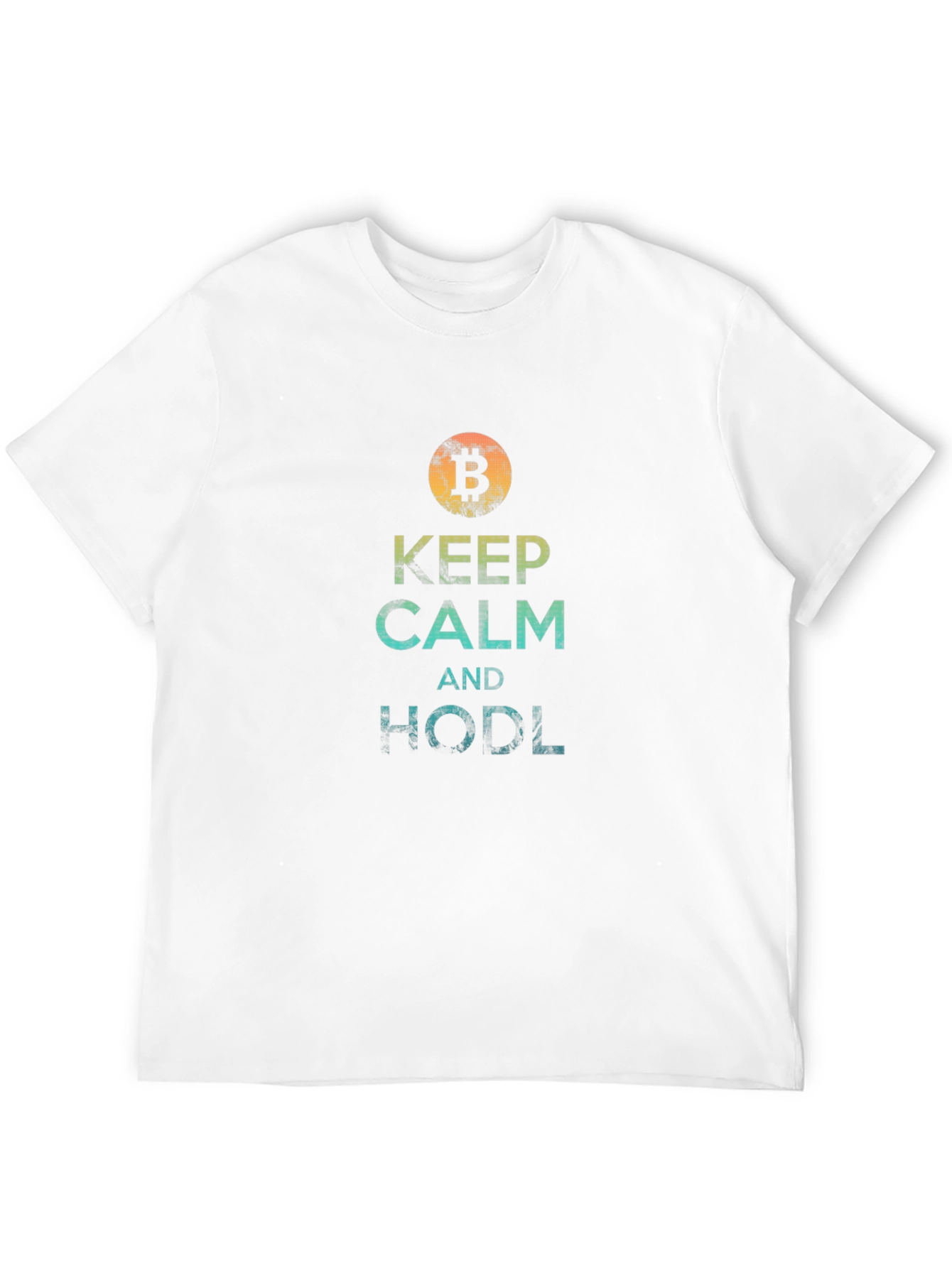 Bitcoin HODL T-Shirt - Keep Calm Crypto Tee