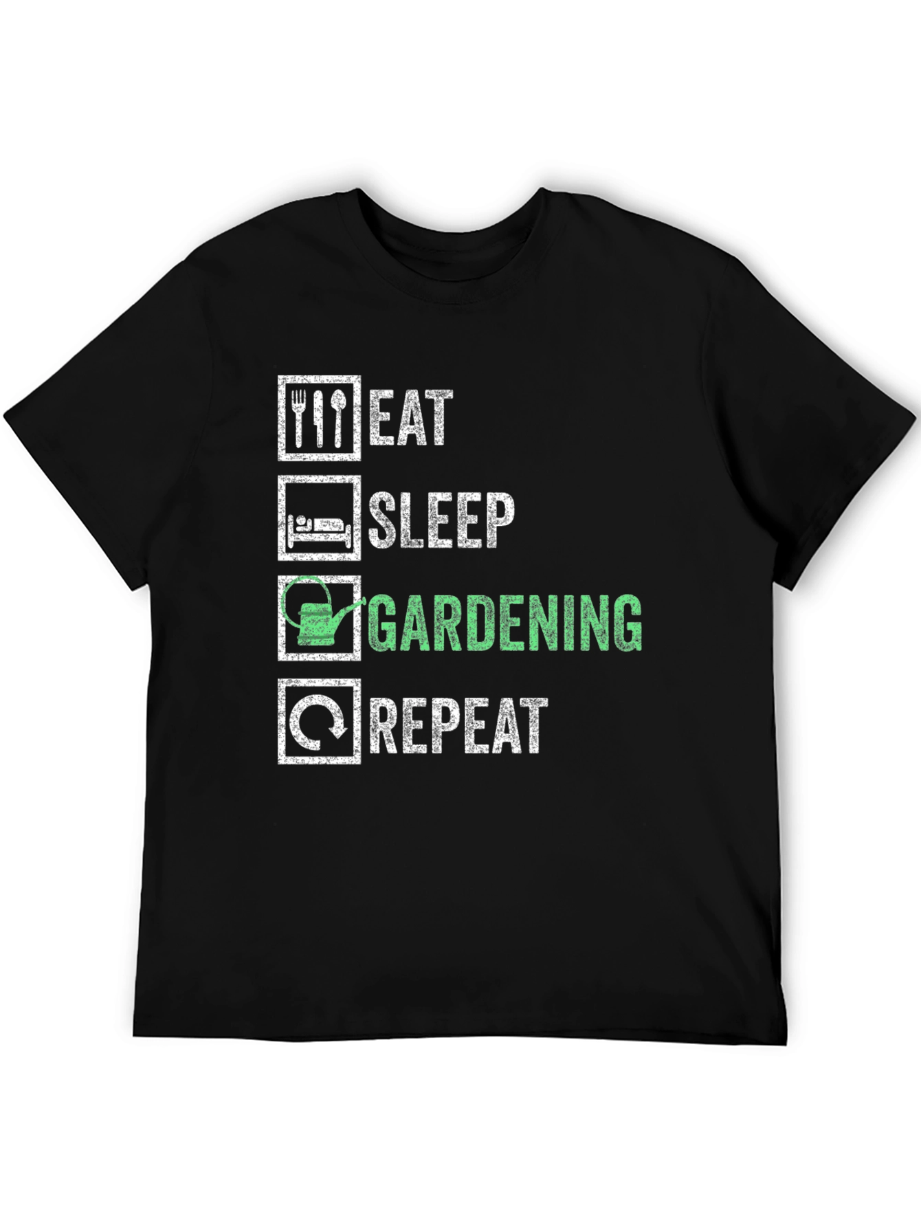 Eat Sleep Gardening Repeat T-Shirt