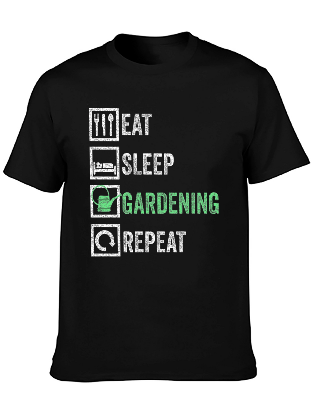 Eat Sleep Gardening Repeat T-Shirt
