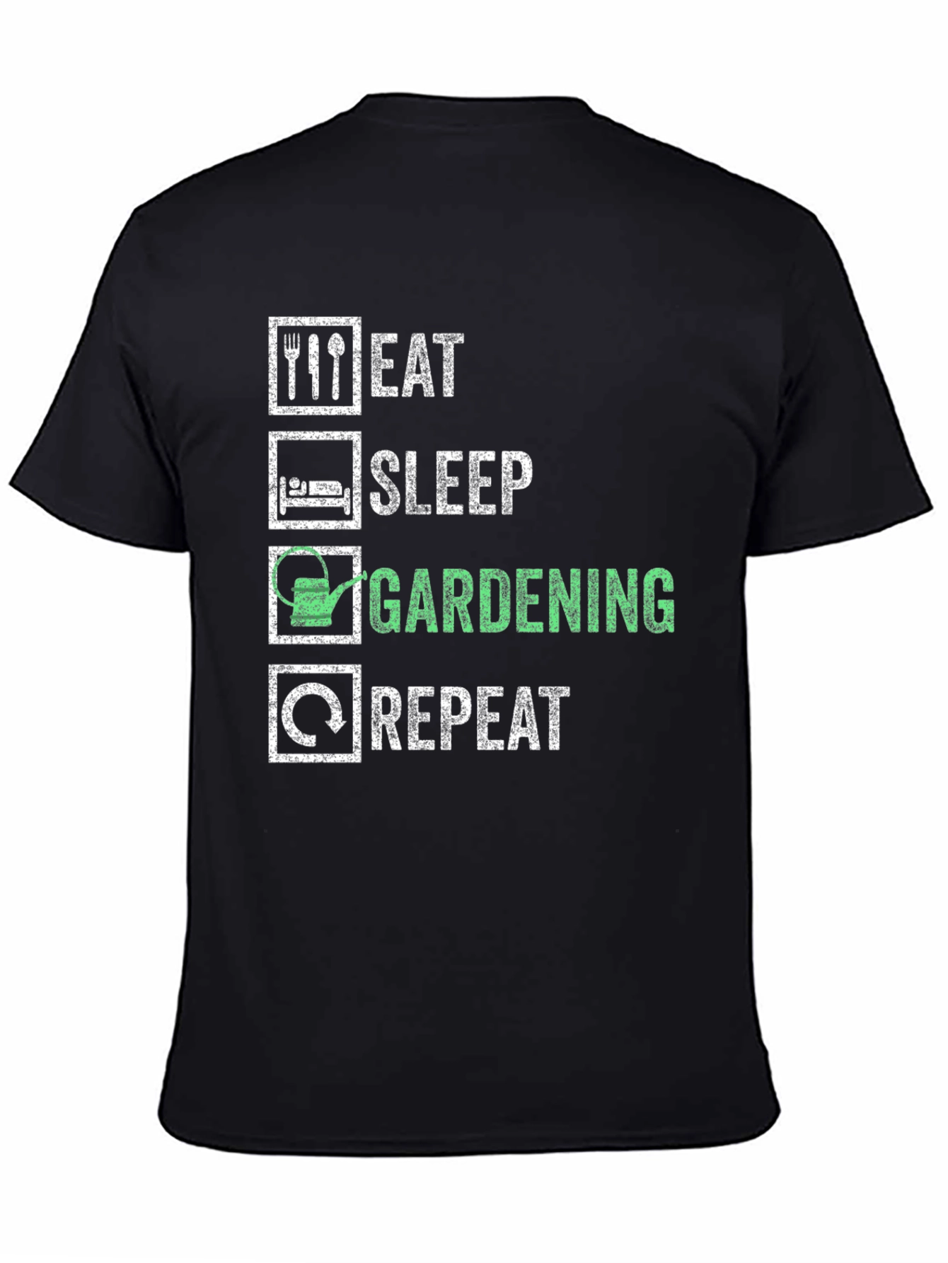 Eat Sleep Gardening Repeat T-Shirt