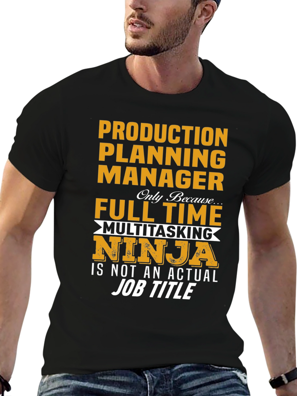 Production Planning Manager Multitasking Ninja T-Shirt