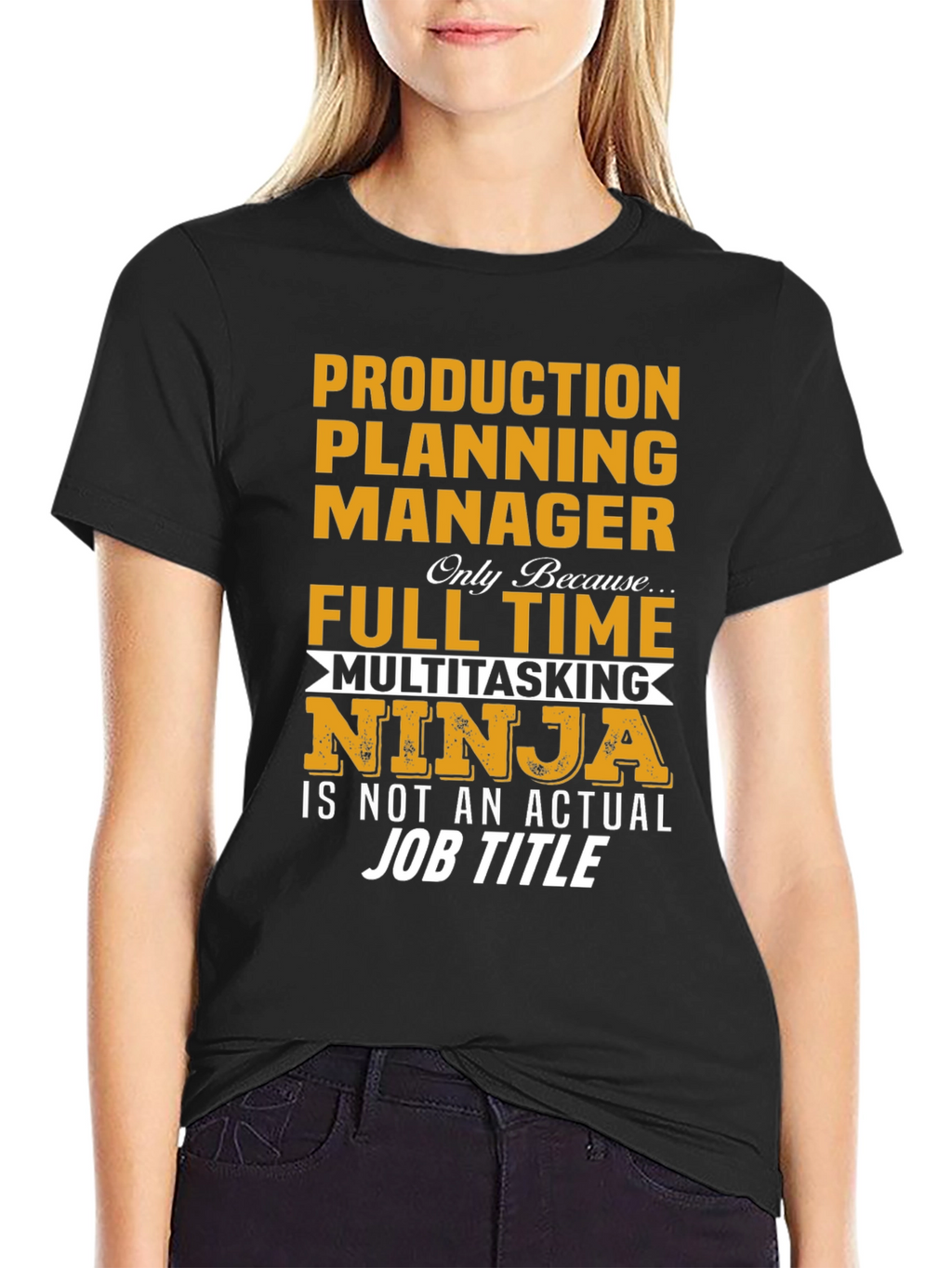 Production Planning Manager Multitasking Ninja T-Shirt