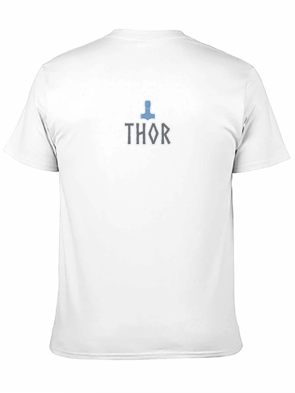 Thor Hammer T-Shirt - Black Cotton Blend