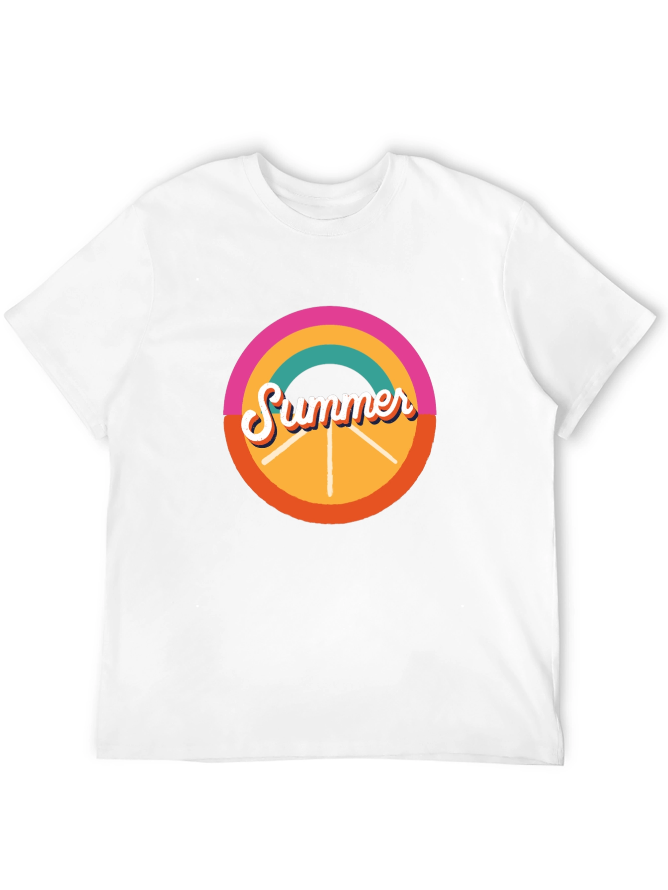 Retro Summer T-Shirt - Black Graphic Tee