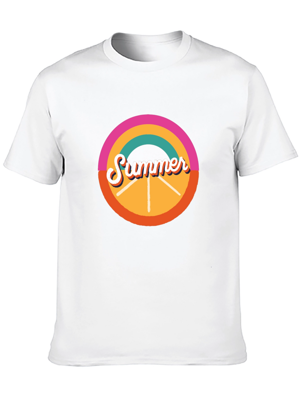 Retro Summer T-Shirt - Black Graphic Tee