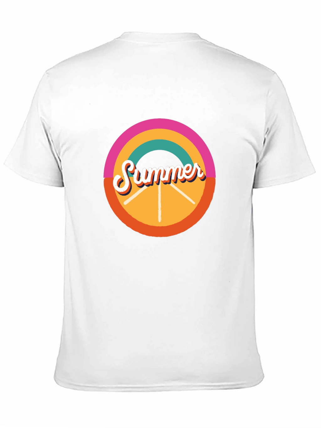 Retro Summer T-Shirt - Black Graphic Tee