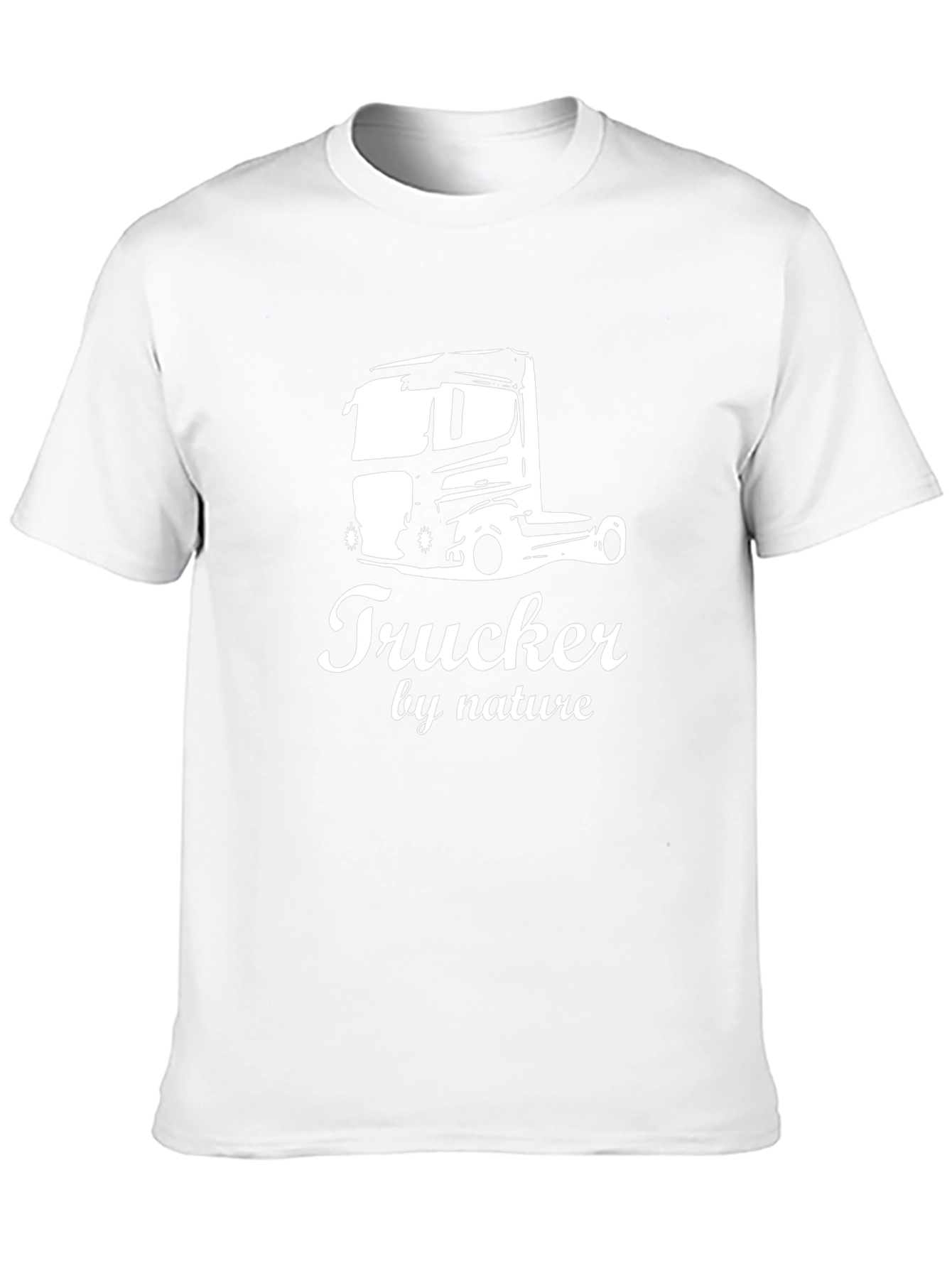Trucker by Nature Graphic Tee - Black