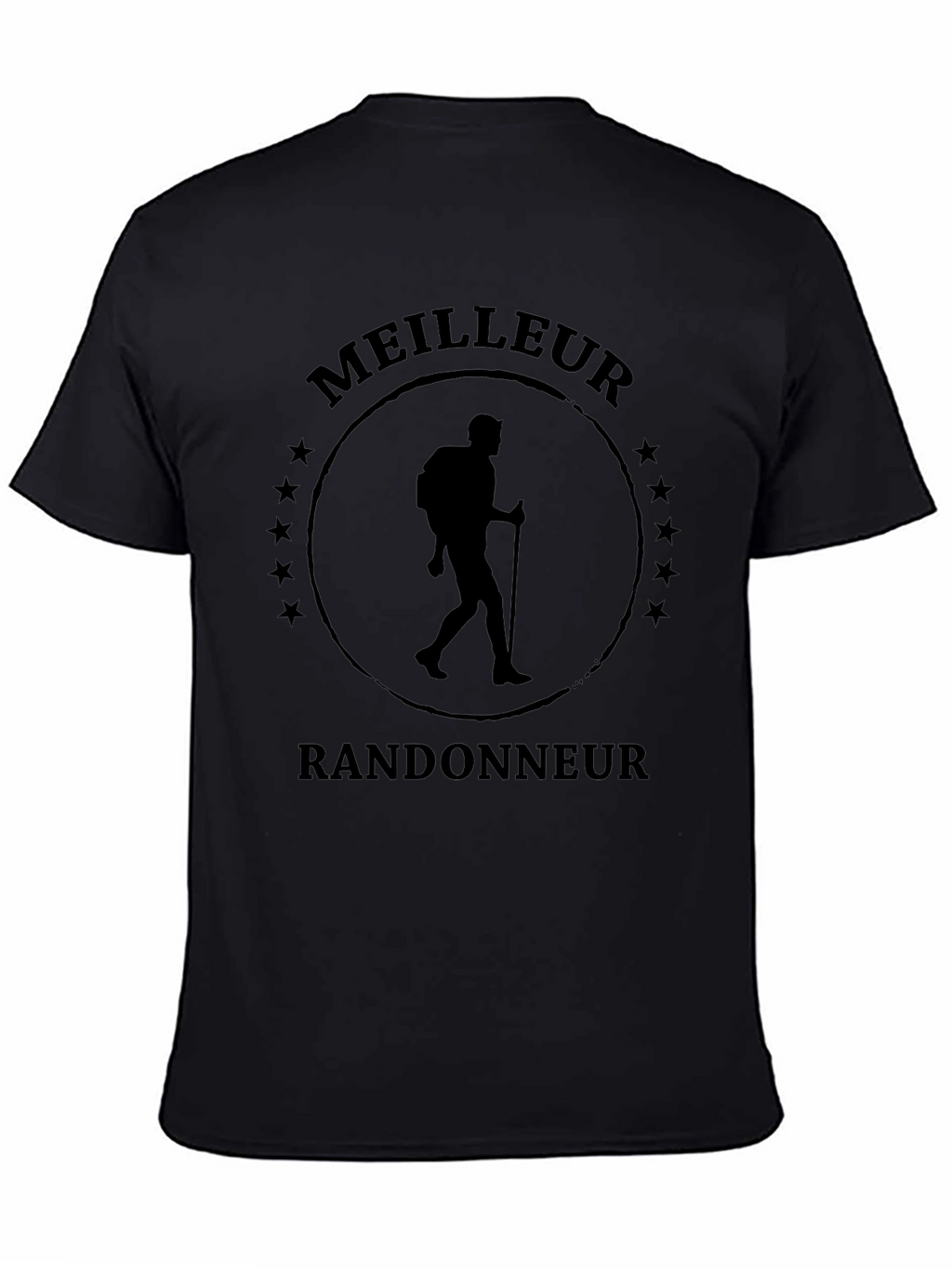 Meilleur Randonneur Graphic Tee - Hiker Shirt