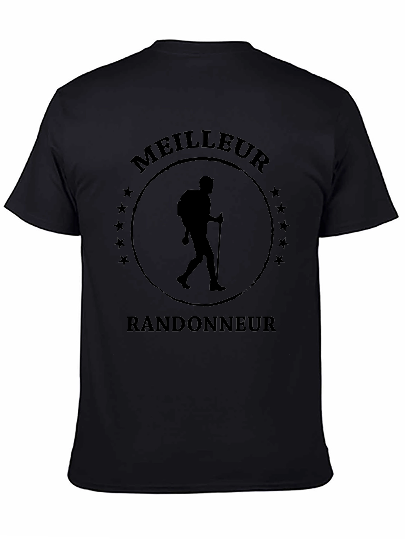 Meilleur Randonneur Graphic Tee - Hiker Shirt