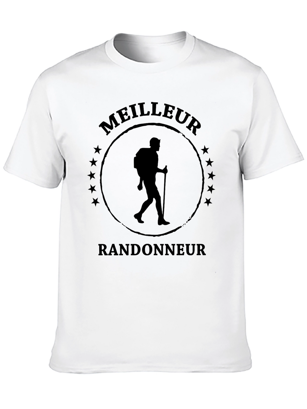 Meilleur Randonneur Graphic Tee - Hiker Shirt