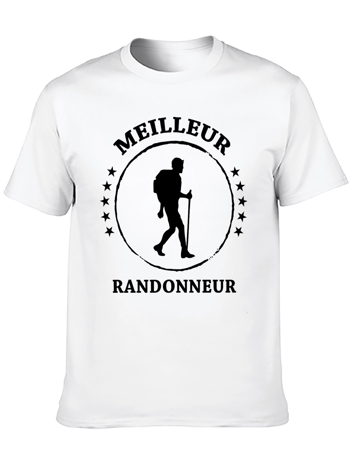 Meilleur Randonneur Graphic Tee - Hiker Shirt
