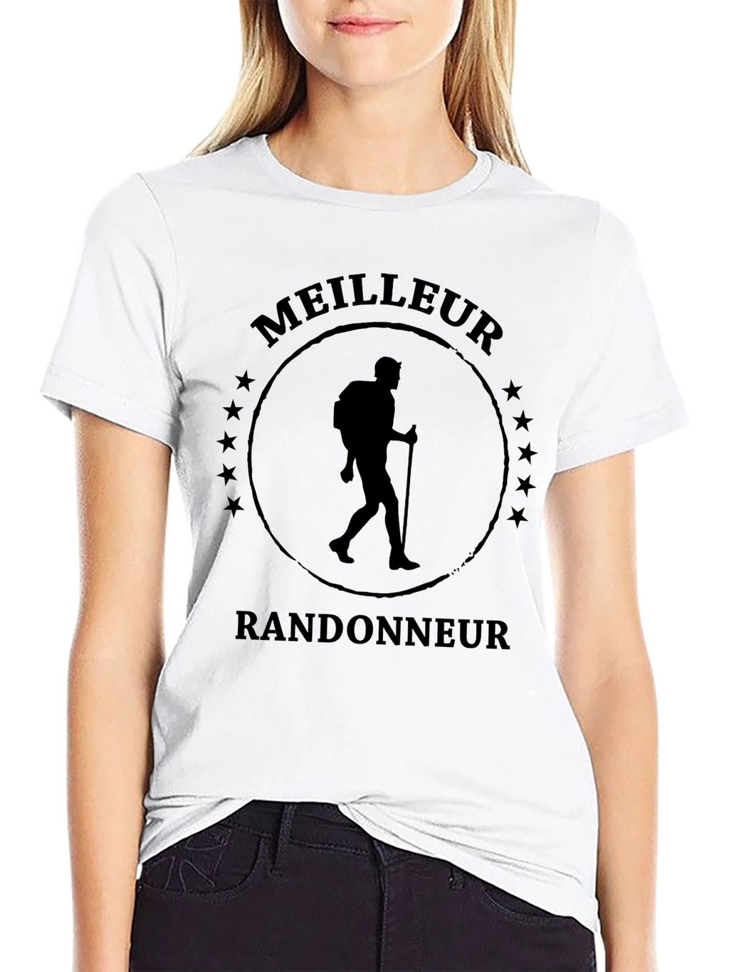 Meilleur Randonneur Graphic Tee - Hiker Shirt