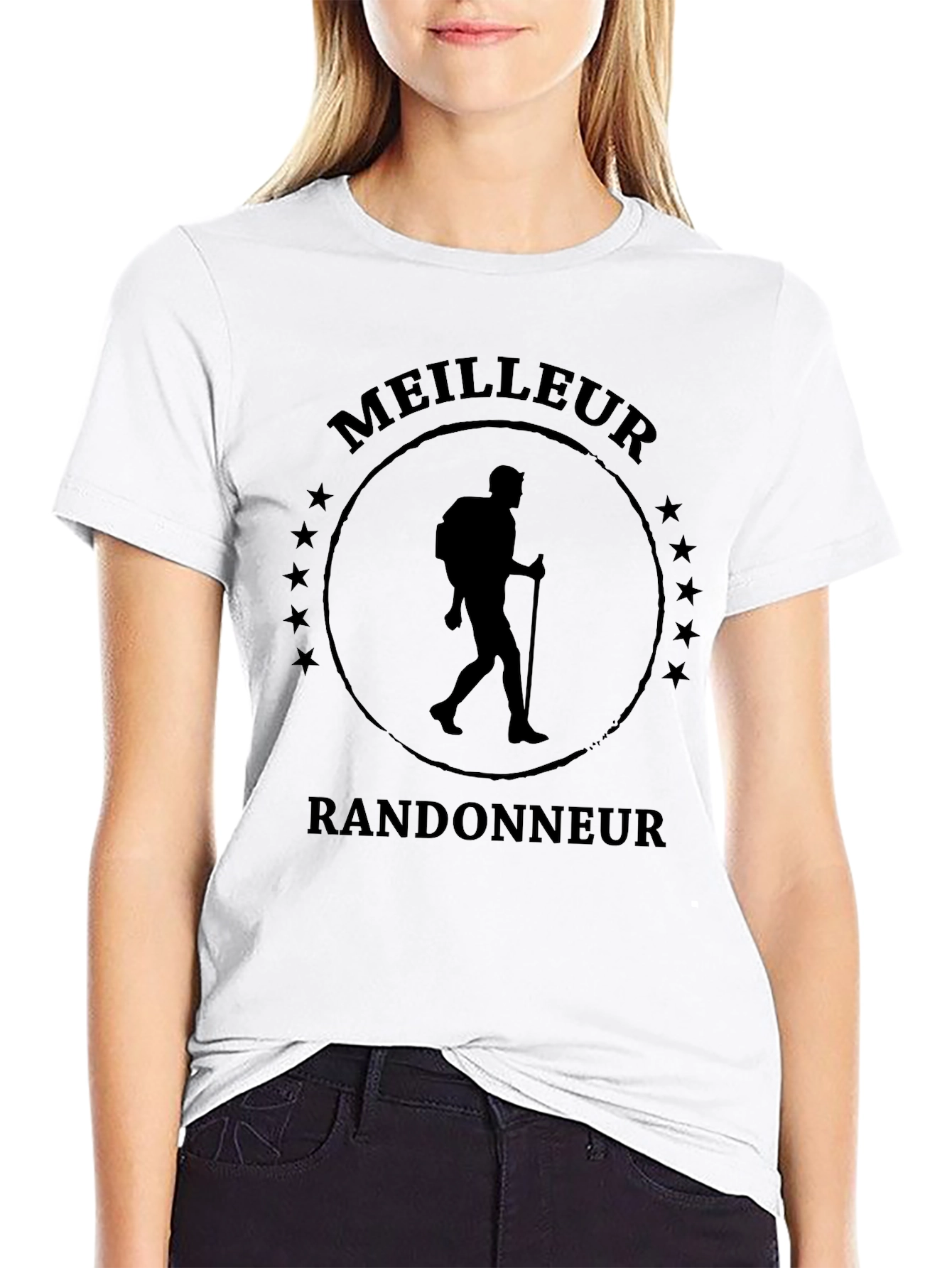 Meilleur Randonneur Graphic Tee - Hiker Shirt