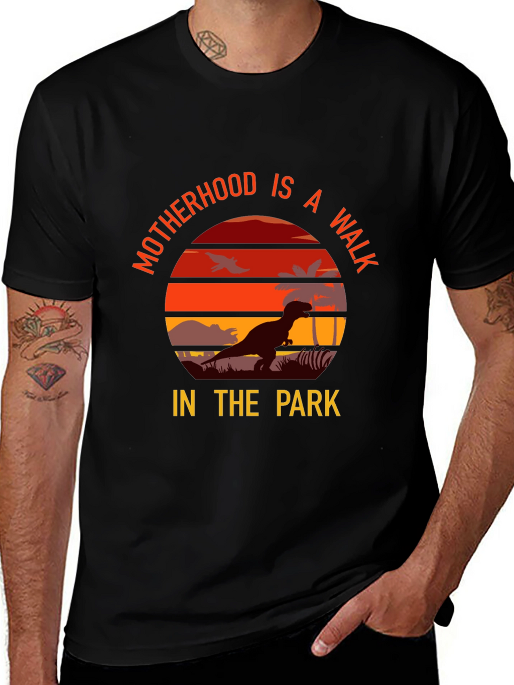 Motherhood Dinosaur T-Shirt
