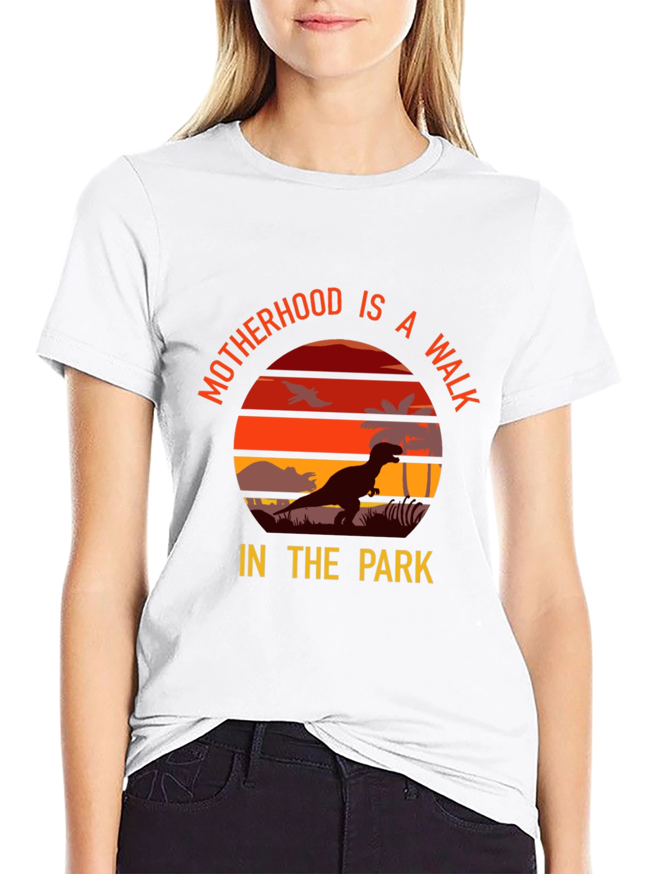 Motherhood Dinosaur T-Shirt