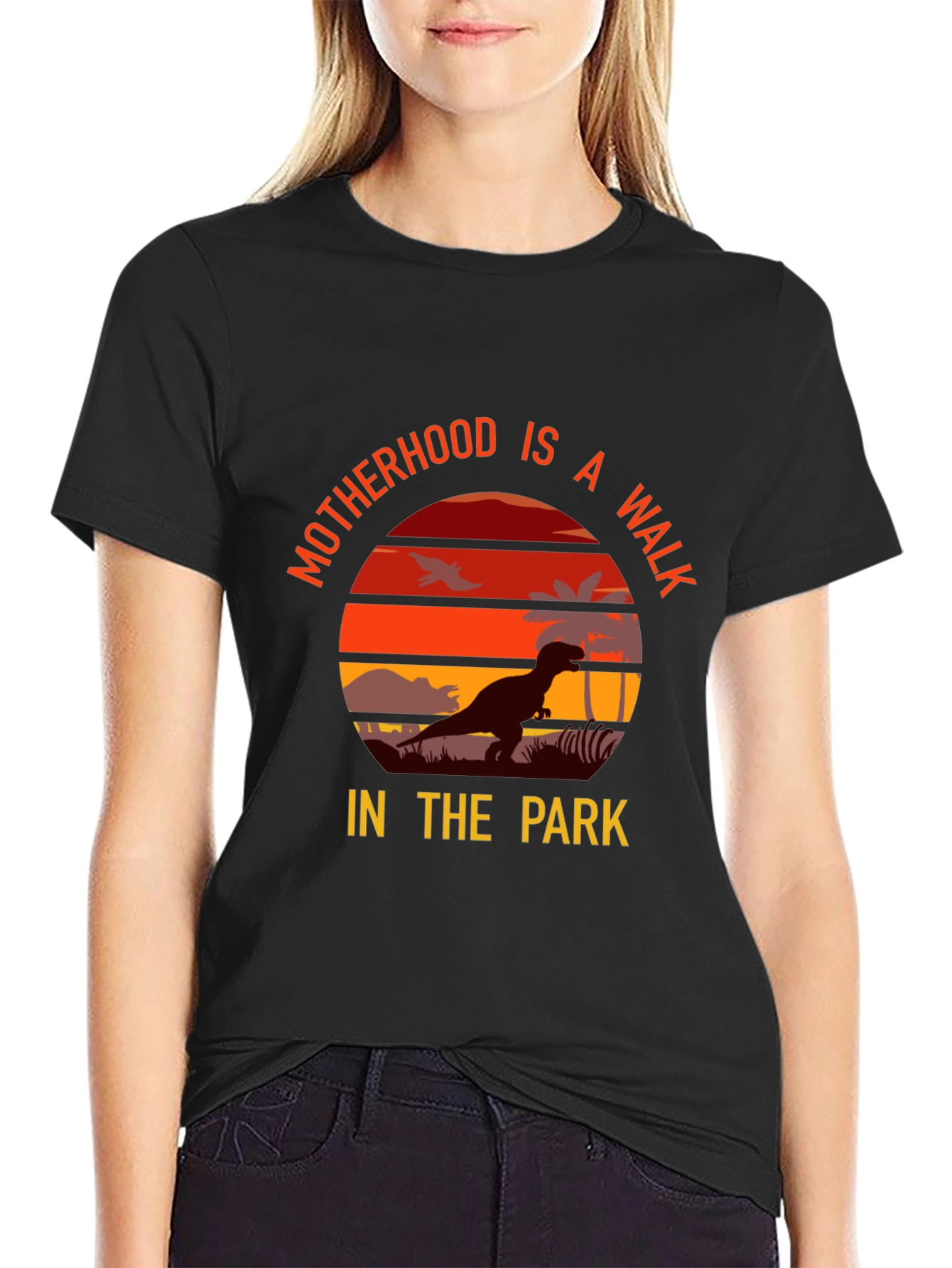 Motherhood Dinosaur T-Shirt