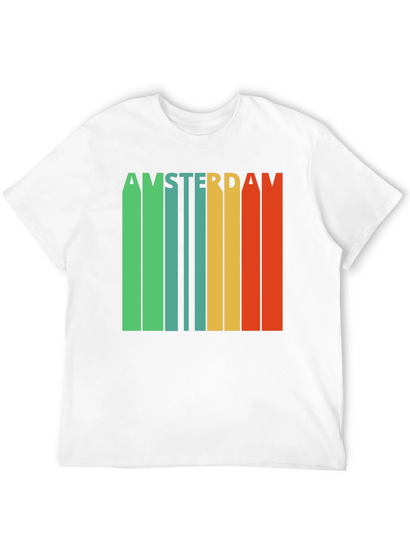 Amsterdam Retro Striped T-Shirt