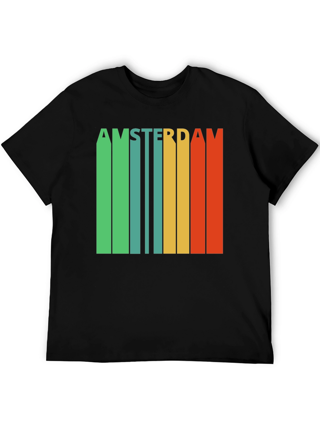 Amsterdam Retro Striped T-Shirt
