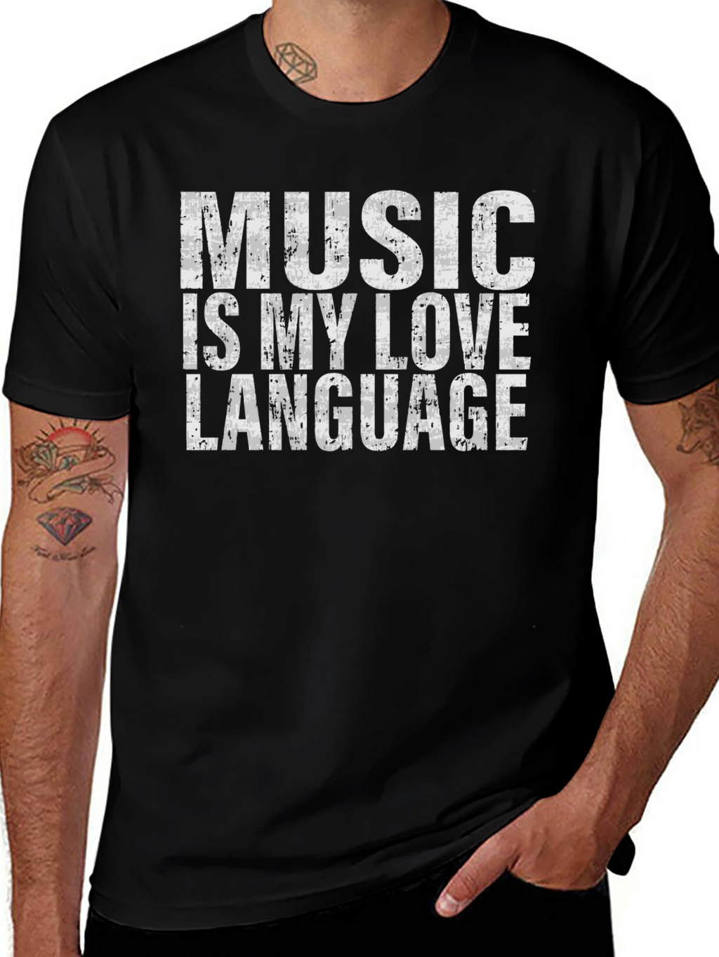 Music Is My Love Language T-Shirt