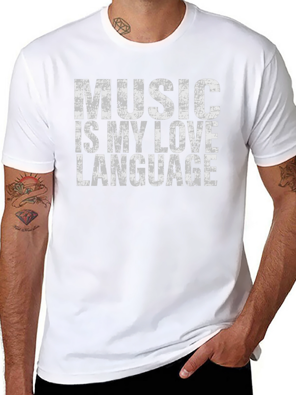 Music Is My Love Language T-Shirt