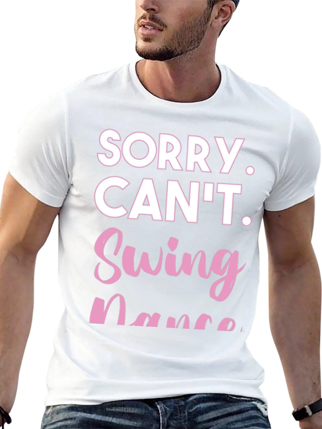 Sorry Cant Swing Dance Funny T-Shirt