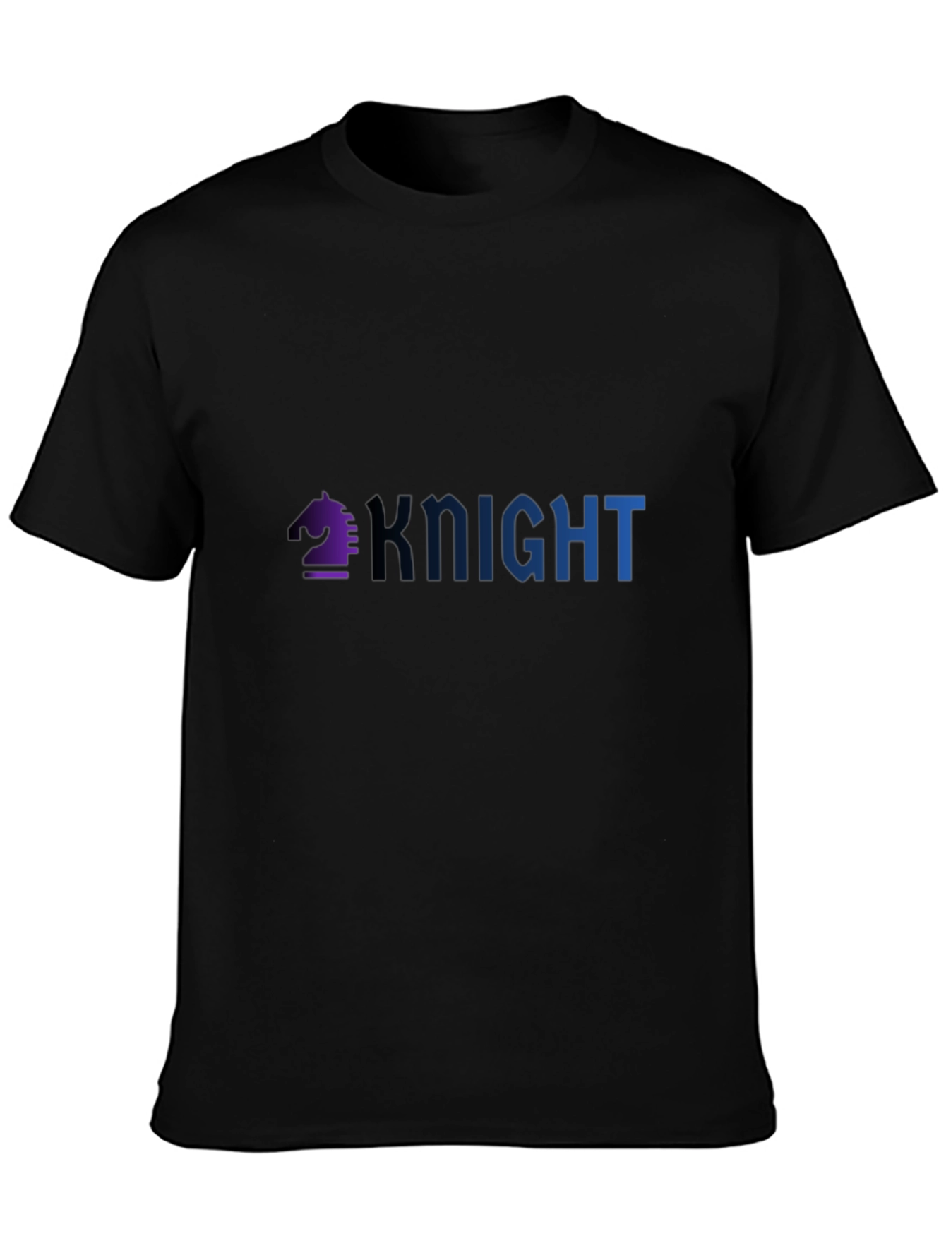 Knight Chess Piece Graphic Tee - Premium Cotton Blend