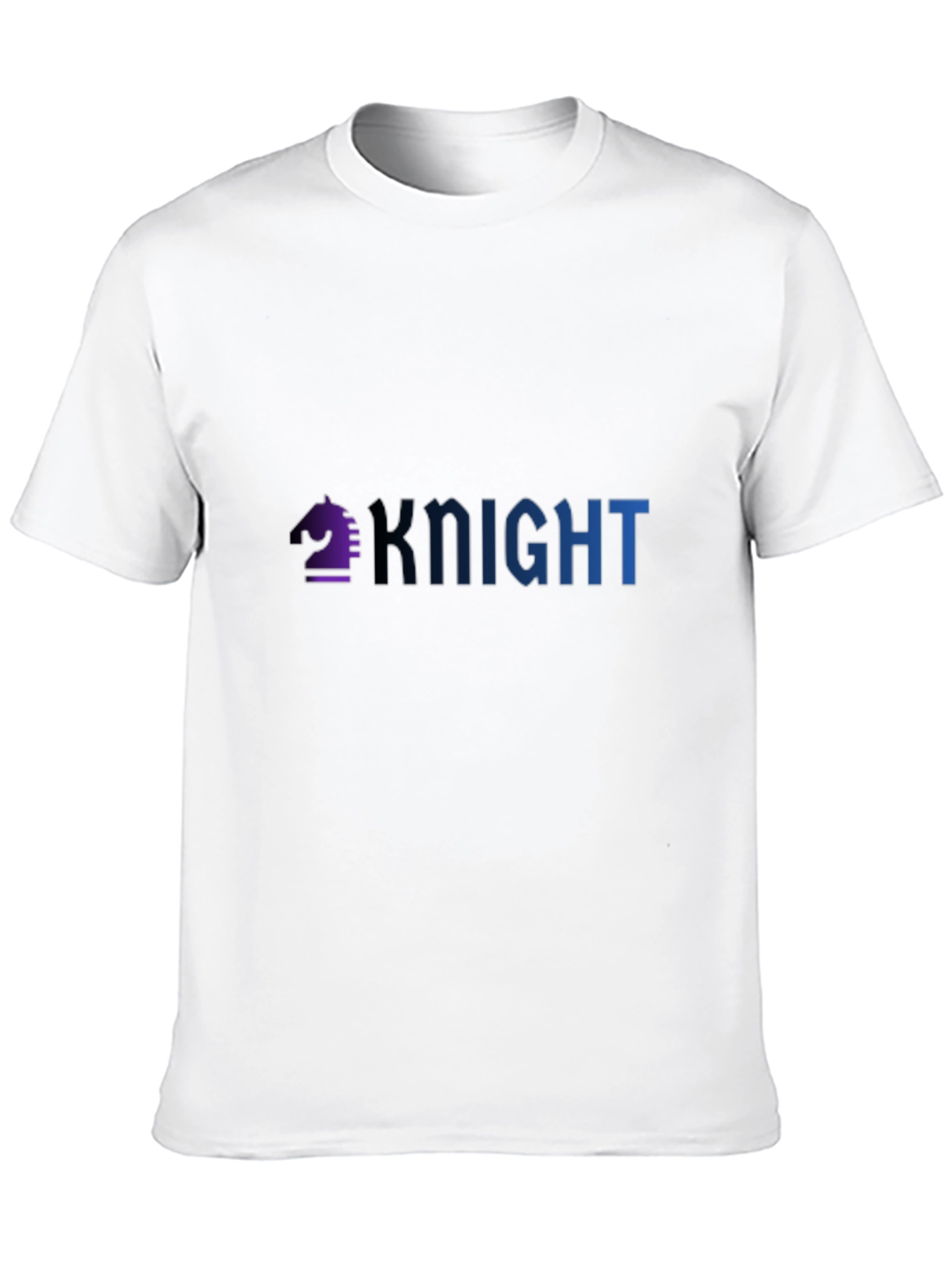 Knight Chess Piece Graphic Tee - Premium Cotton Blend