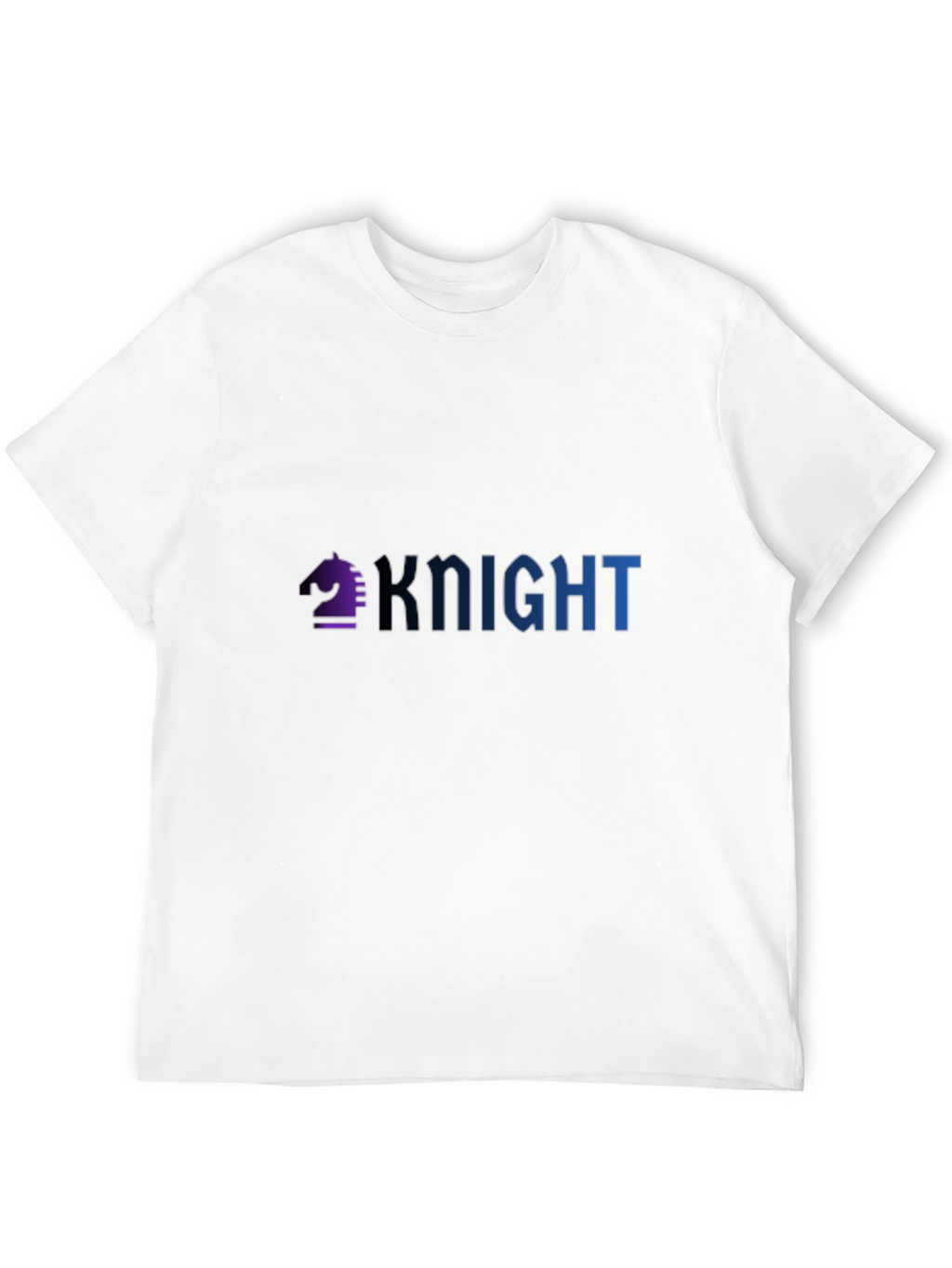 Knight Chess Piece Graphic Tee - Premium Cotton Blend
