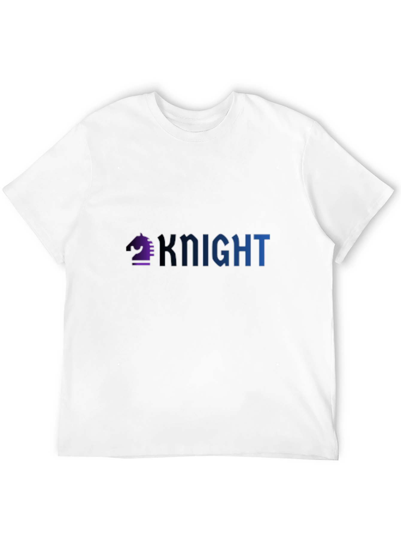 Knight Chess Piece Graphic Tee - Premium Cotton Blend