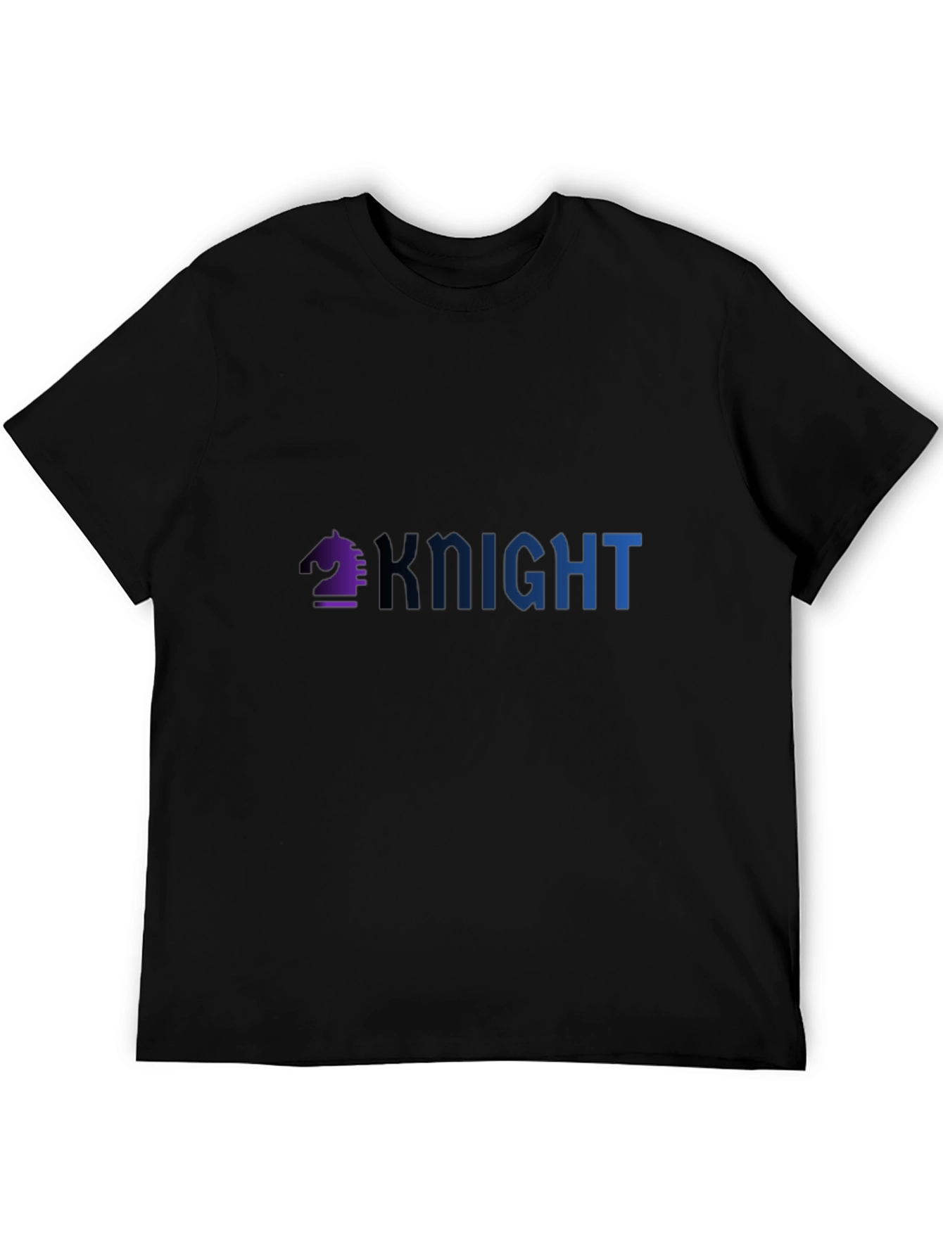Knight Chess Piece Graphic Tee - Premium Cotton Blend