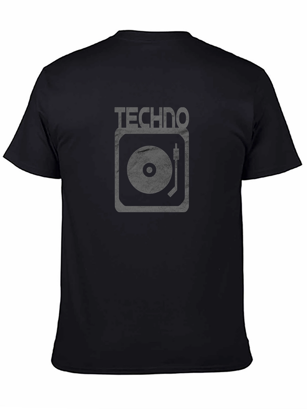 Techno Turntable T-Shirt - Classic DJ Music Tee