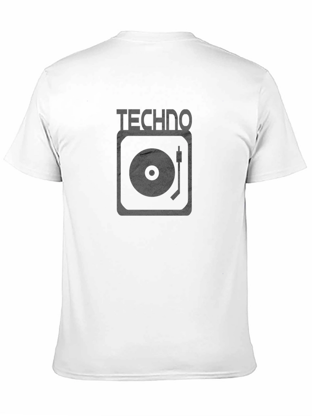 Techno Turntable T-Shirt - Classic DJ Music Tee
