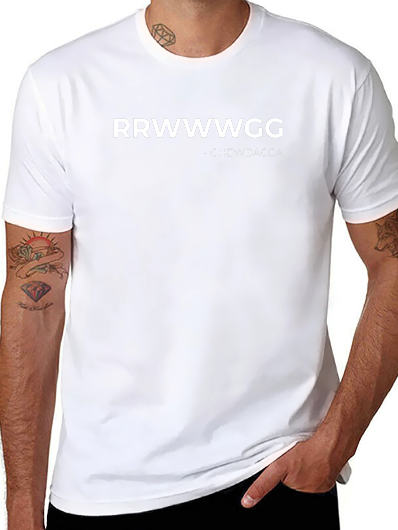 Chewbacca RRWWG T-Shirt - Star Wars Fan Apparel
