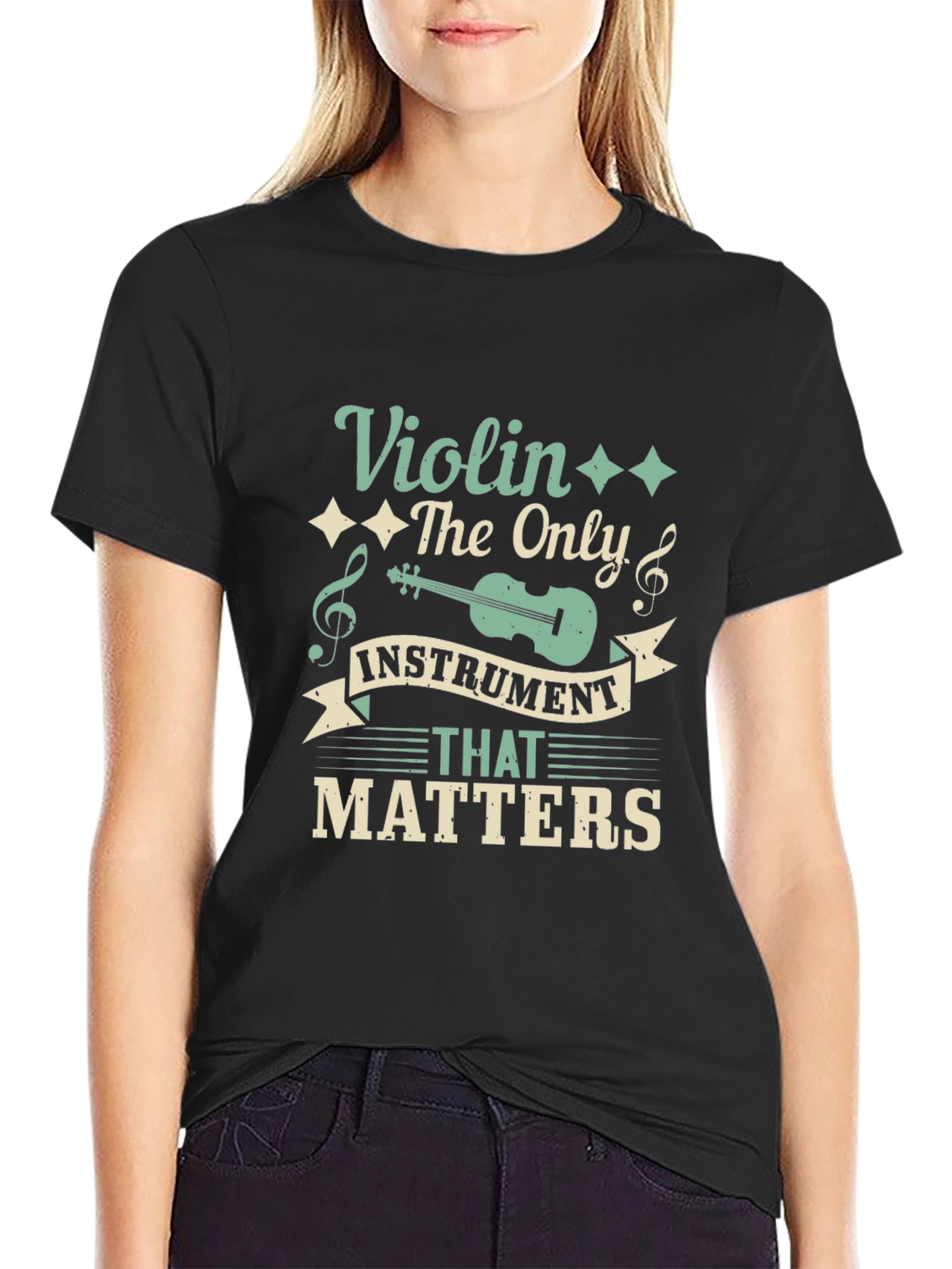 Violin The Only Instrument That Matters T-Shirt