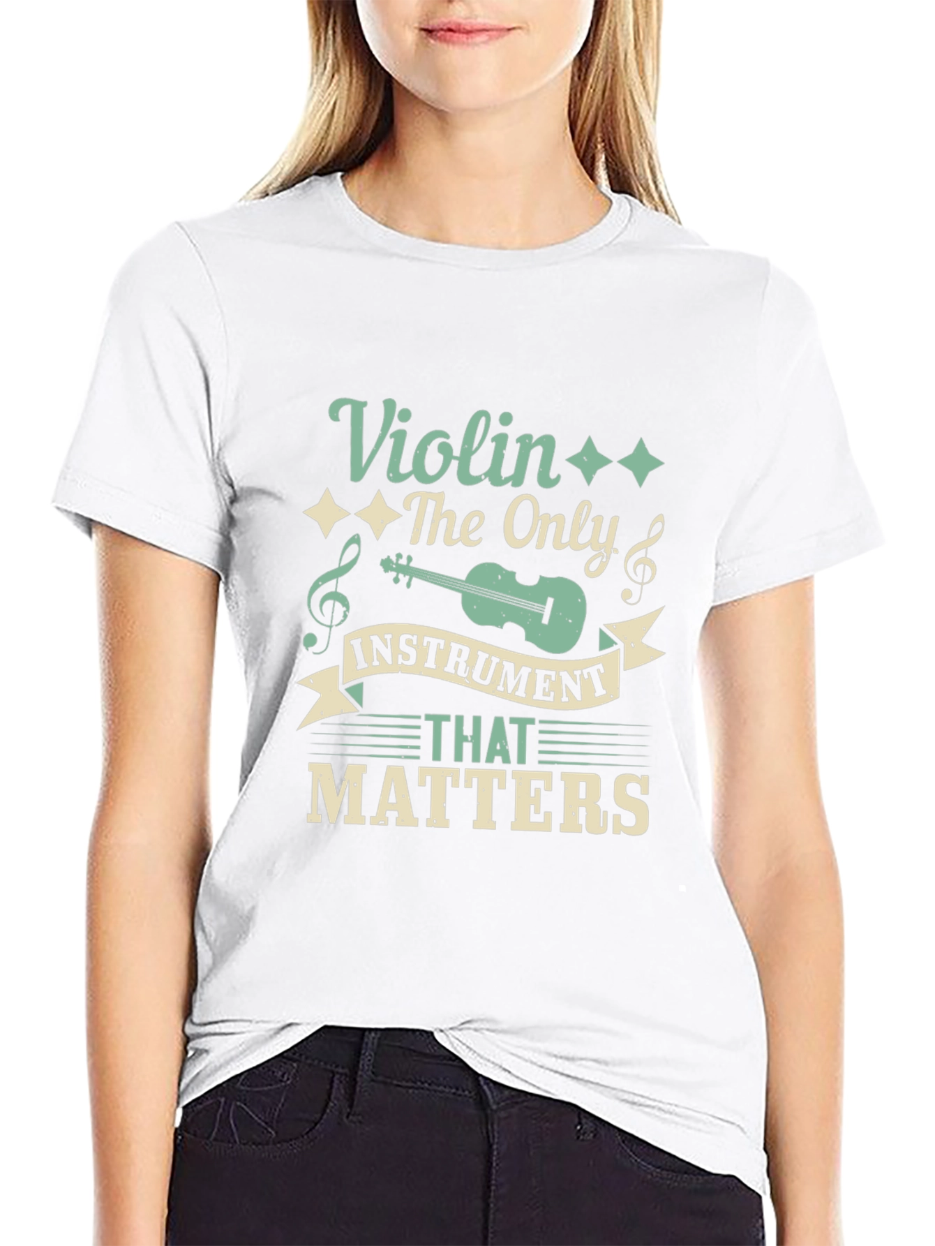Violin The Only Instrument That Matters T-Shirt