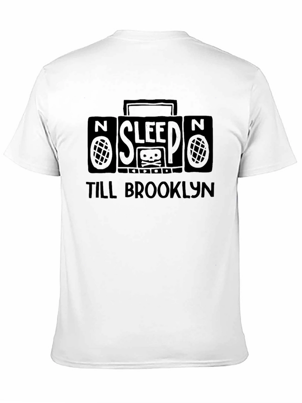 Sleep Till Brooklyn Graphic T-Shirt - Mens Black Tee