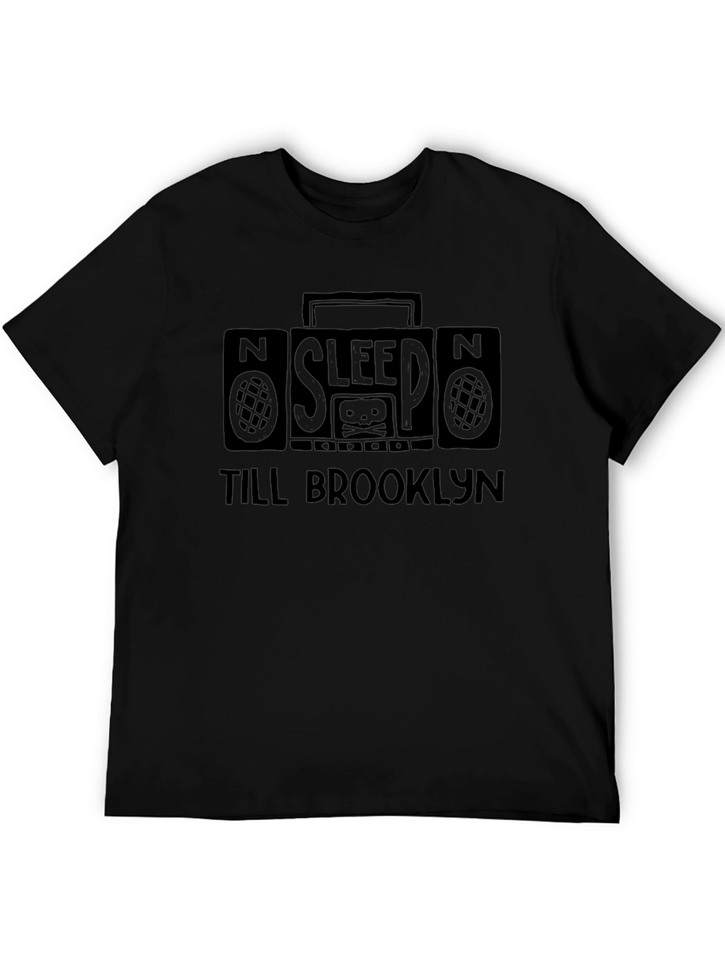 Sleep Till Brooklyn Graphic T-Shirt - Mens Black Tee