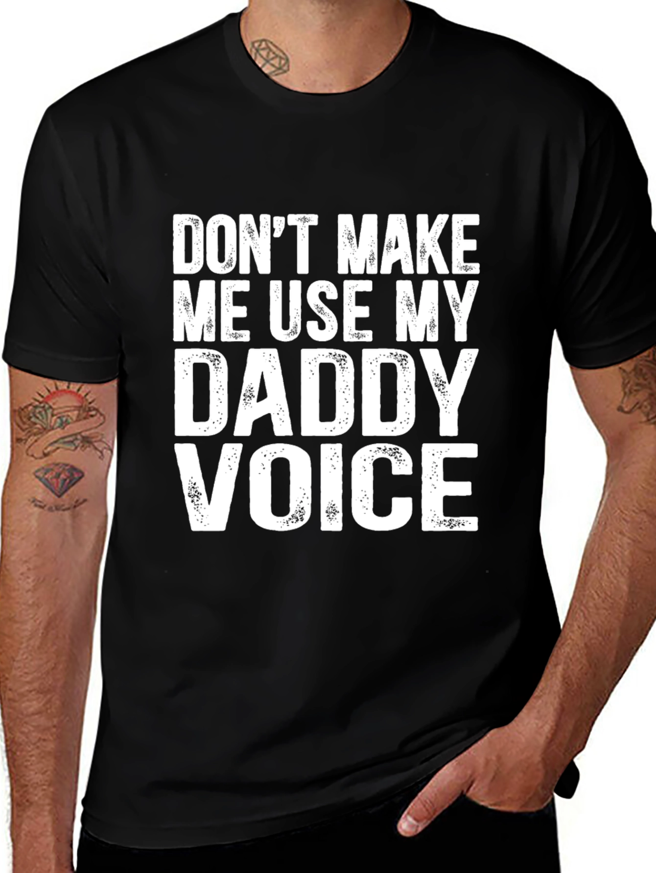 Daddy Voice Graphic T-Shirt