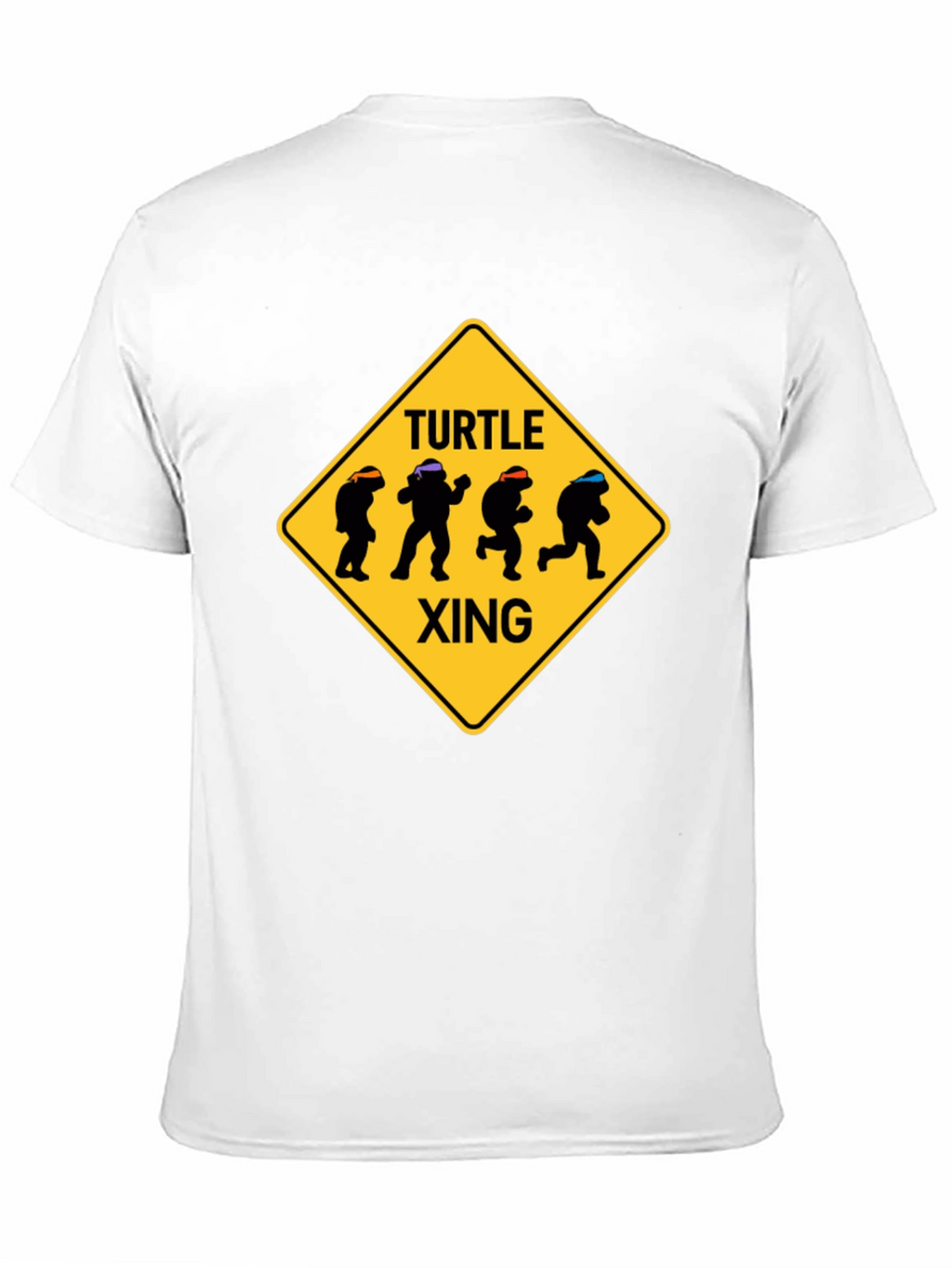 Turtle Xing T-Shirt - Ninja Turtle Crossing Tee