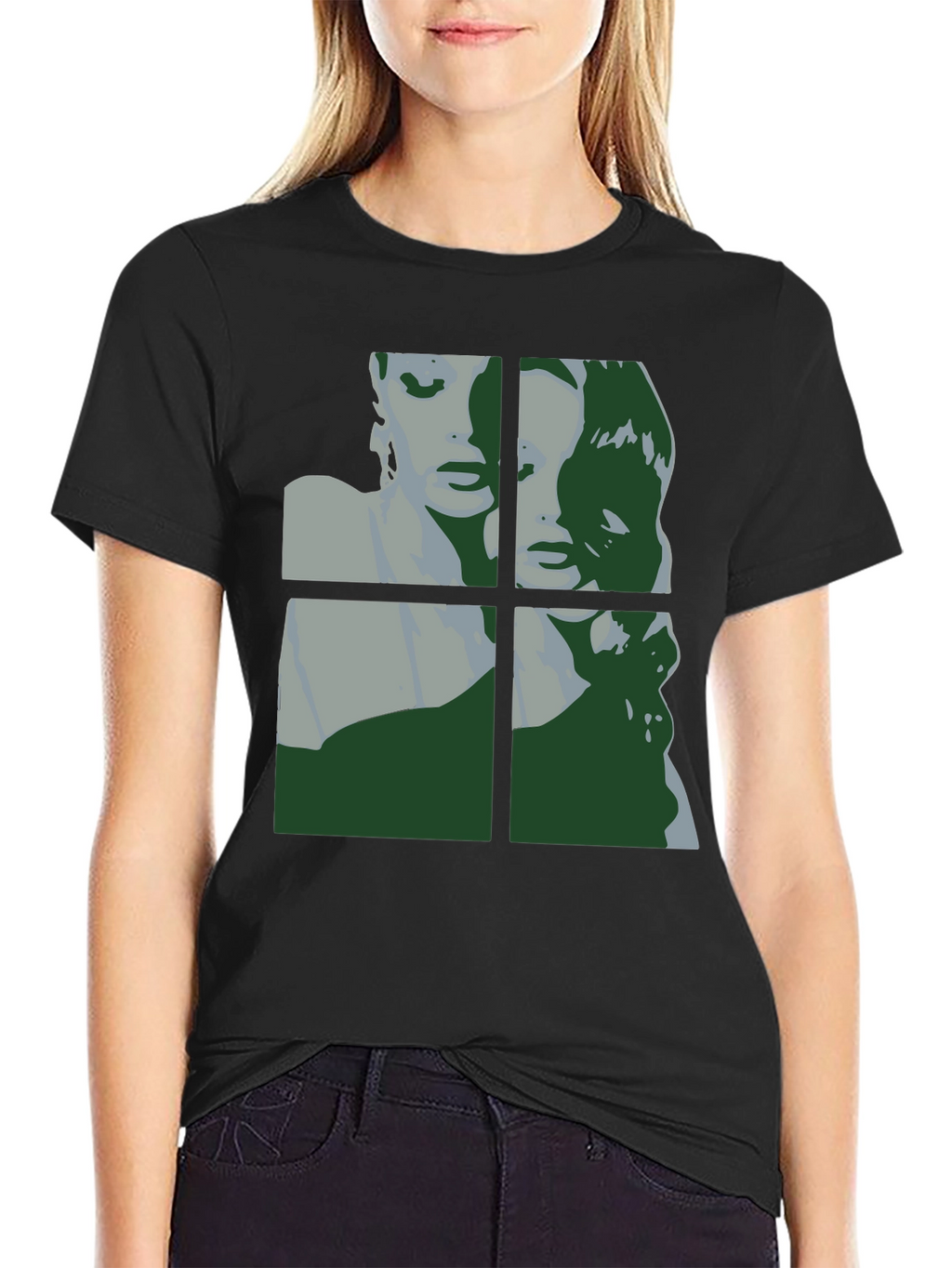 Retro Pop Art Graphic T-Shirt