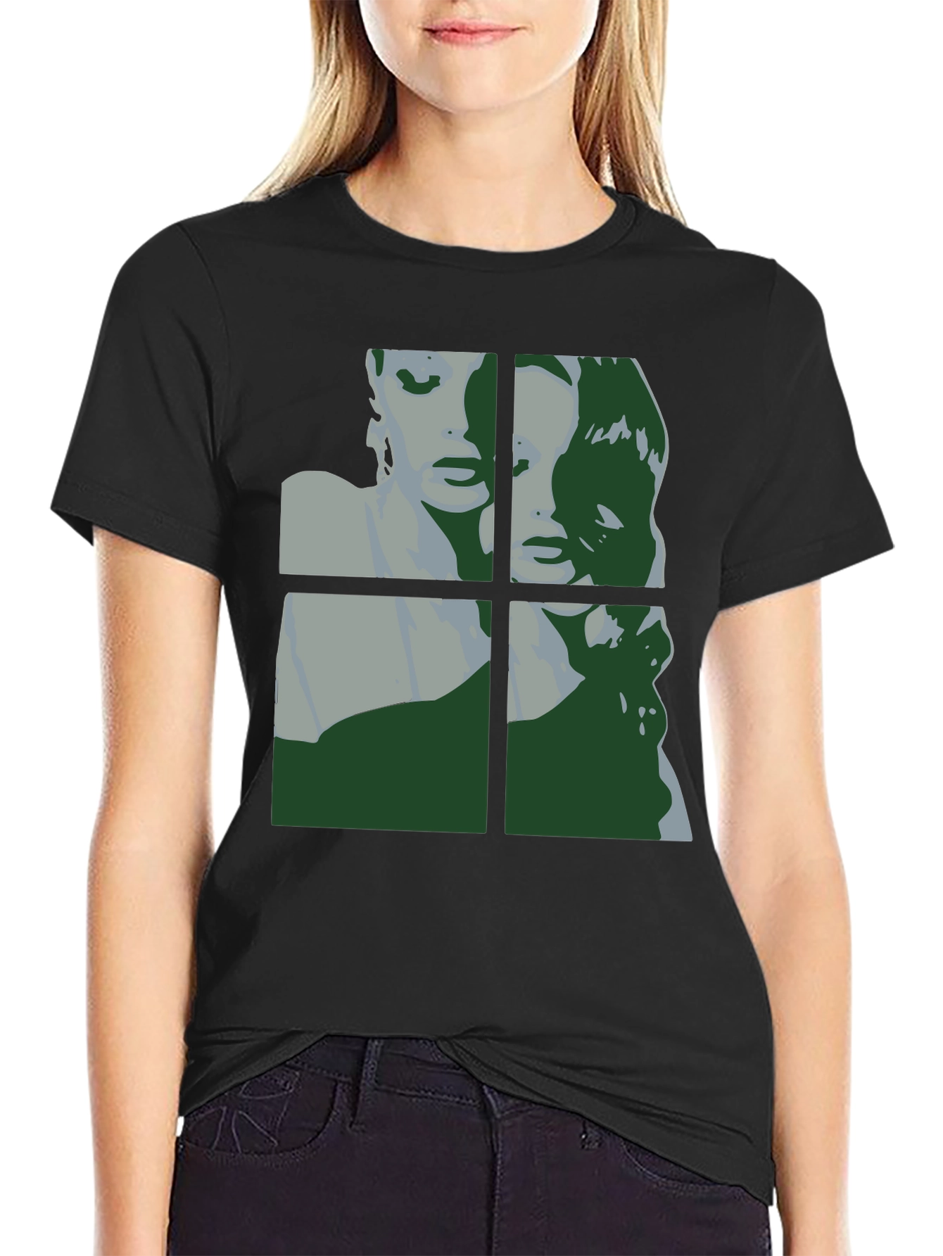 Retro Pop Art Graphic T-Shirt