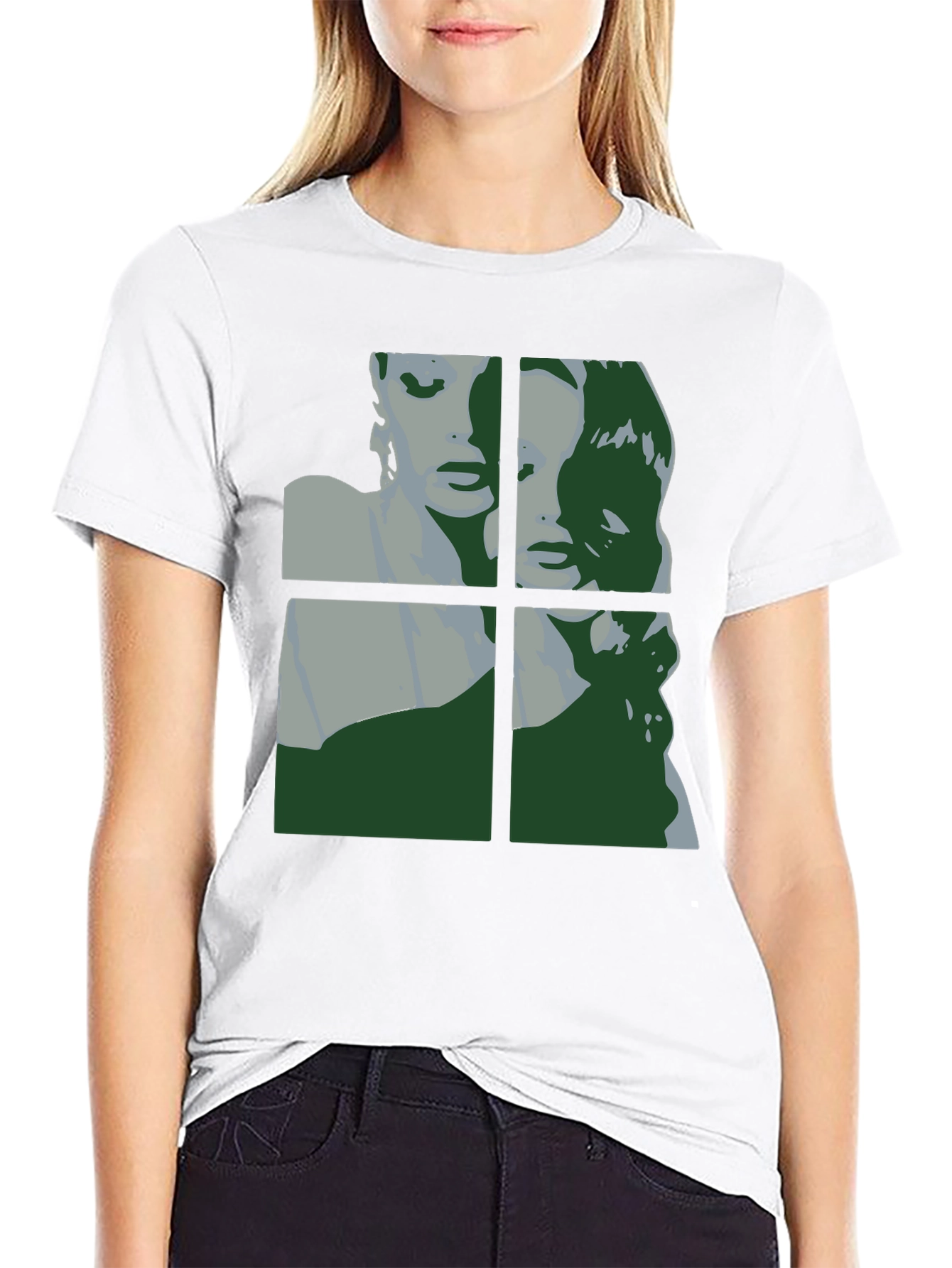 Retro Pop Art Graphic T-Shirt