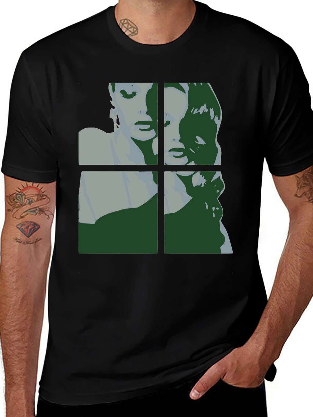 Retro Pop Art Graphic T-Shirt