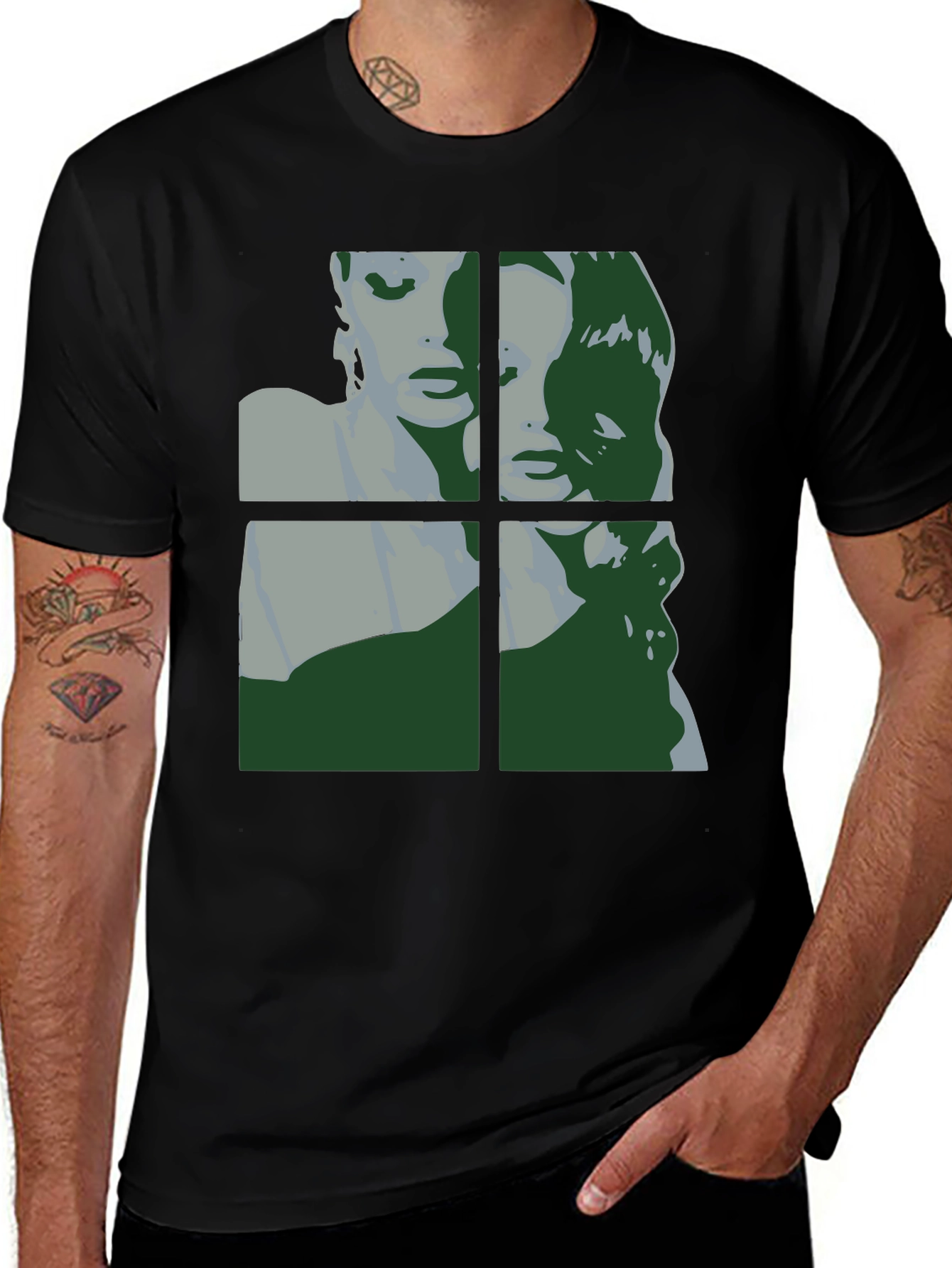 Retro Pop Art Graphic T-Shirt