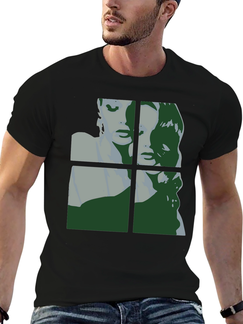 Retro Pop Art Graphic T-Shirt
