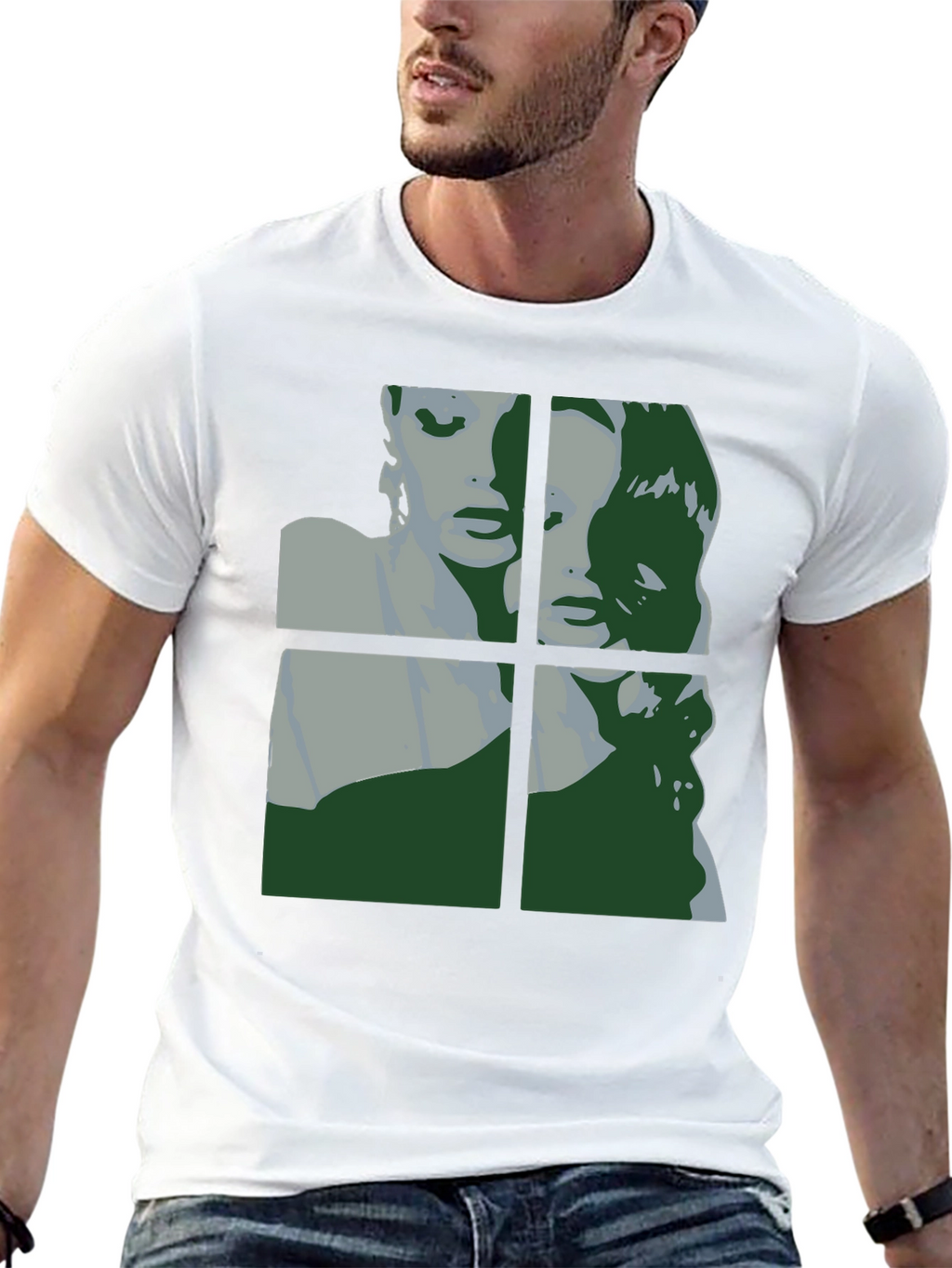 Retro Pop Art Graphic T-Shirt