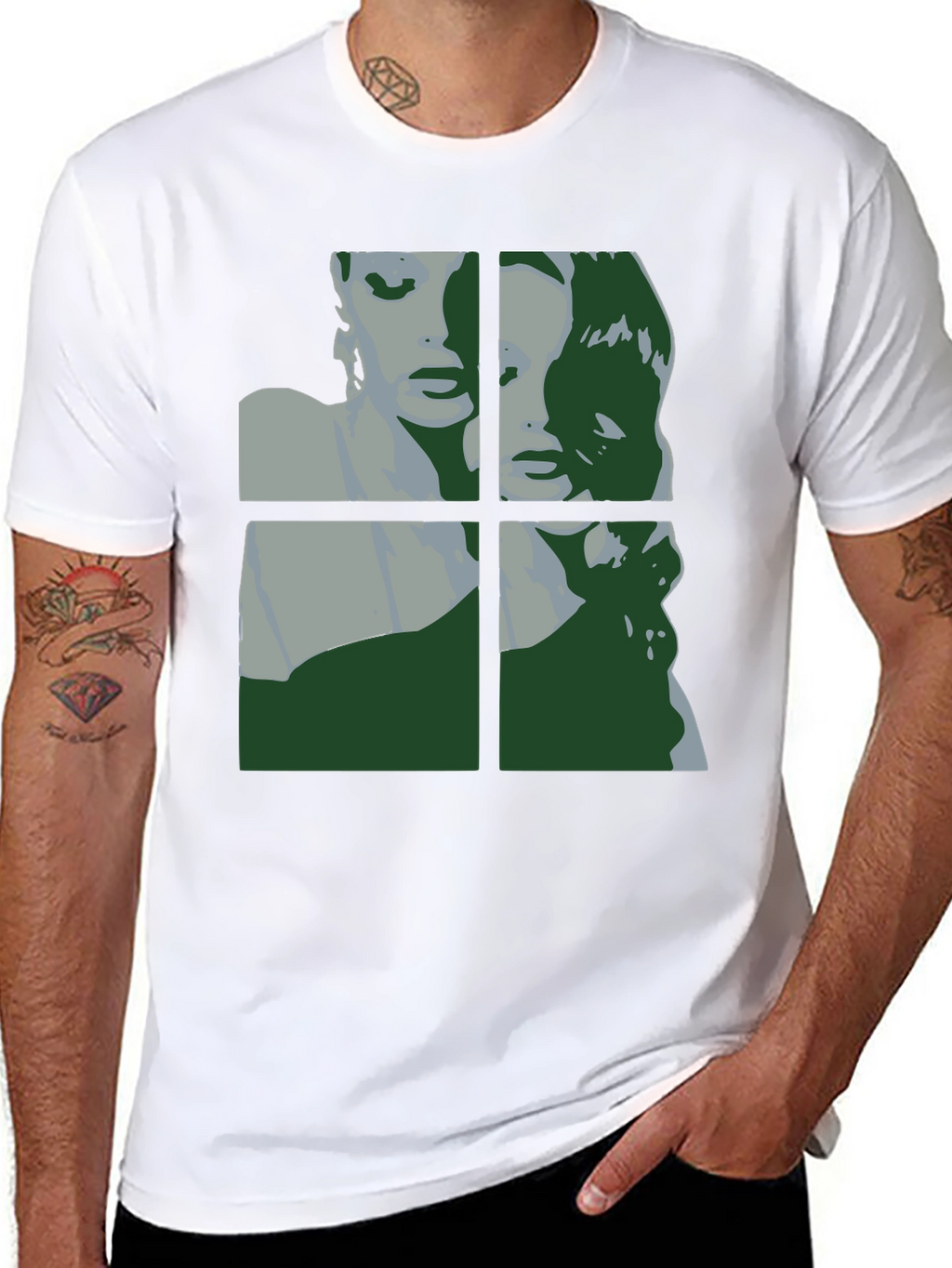 Retro Pop Art Graphic T-Shirt