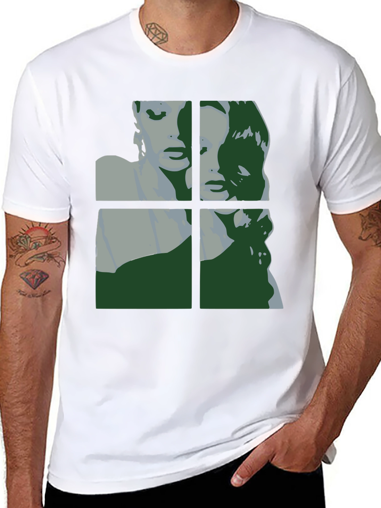 Retro Pop Art Graphic T-Shirt